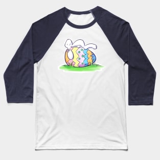 Sleeping Easter Bunny Baseball T-Shirt